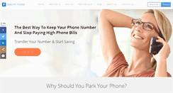 Desktop Screenshot of parkmyphone.com